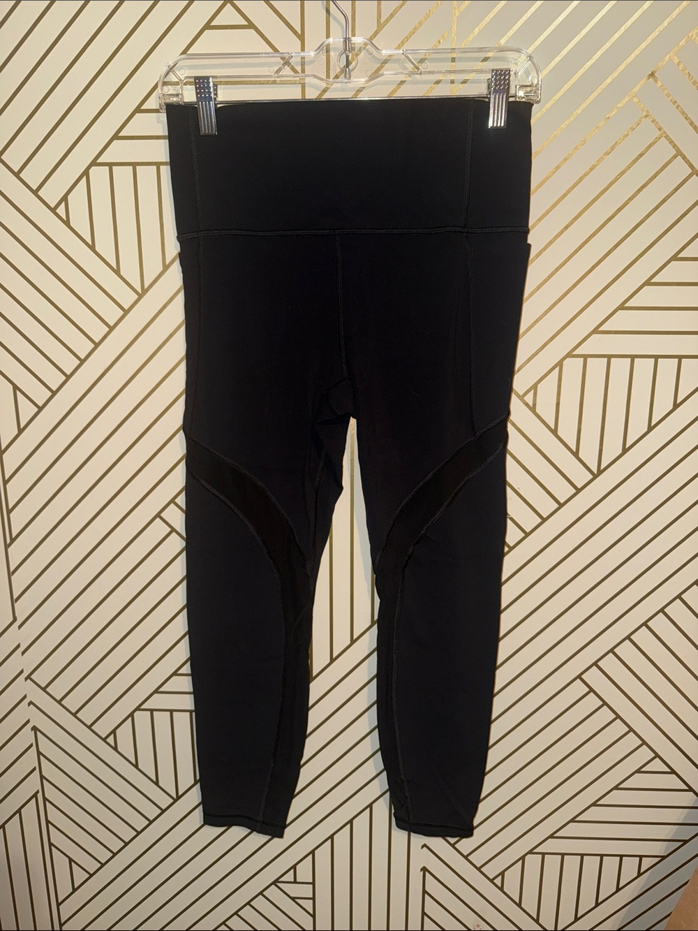Athleta Black Womens High-Waist Performance Leggings